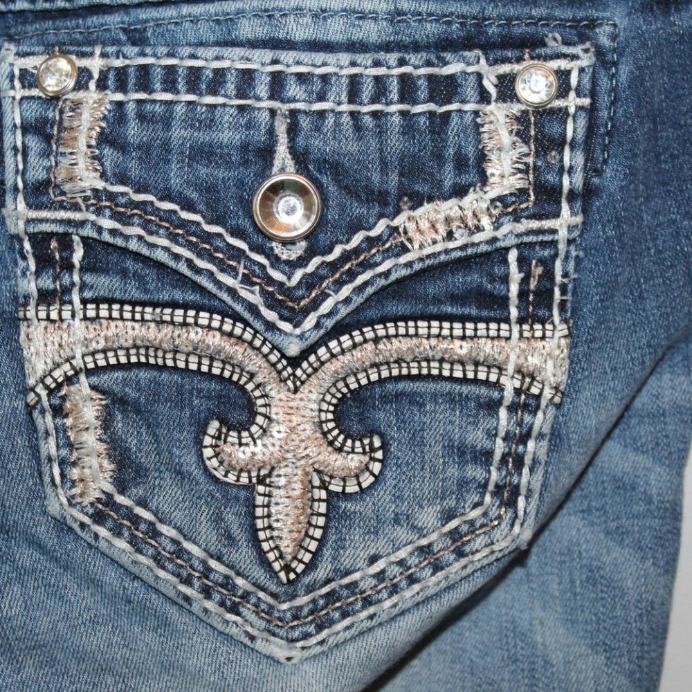 Rock Revival Shaina Ankle Skinny Jean HW7085 - Picture 5 of 7